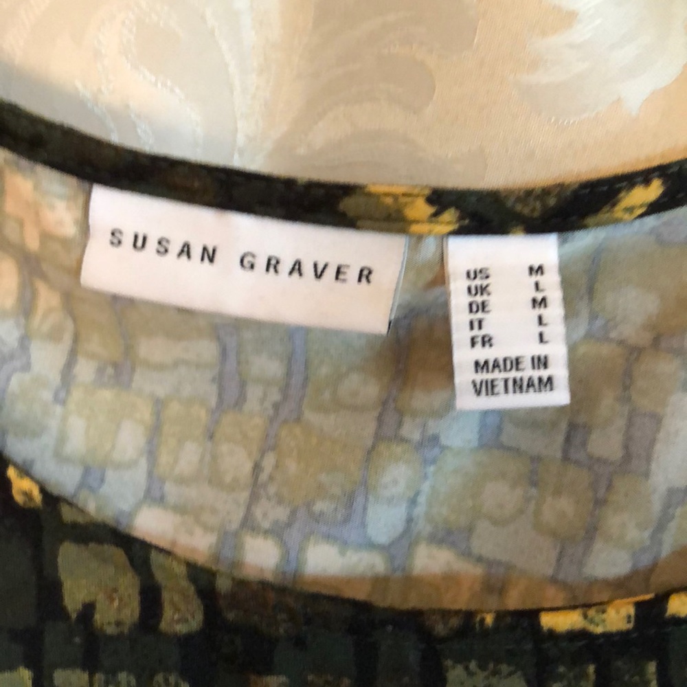 Susan Graver Top - Picture 2 of 5